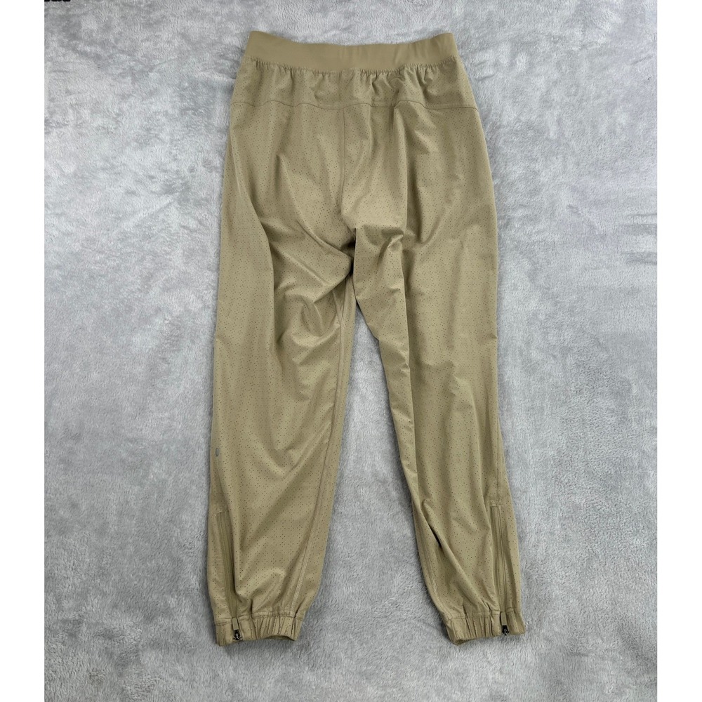 Lululemon Adapted State Perforated High-Rise Jogger Pants 8 Tan Women Activewear - Picture 2 of 11